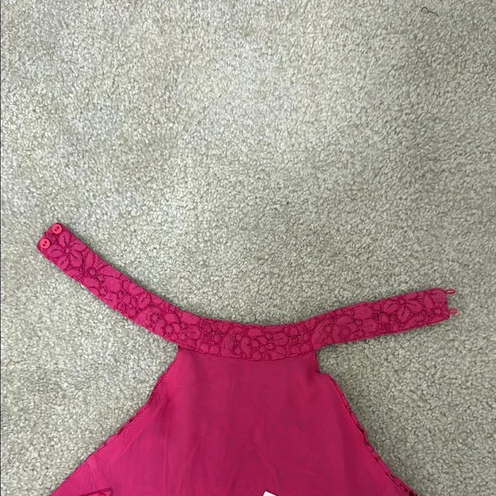 NWT Zara Pink Lace Dress
